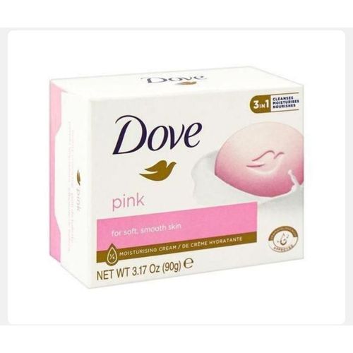 Dove pink bar soap soft smooth skin 2pcs