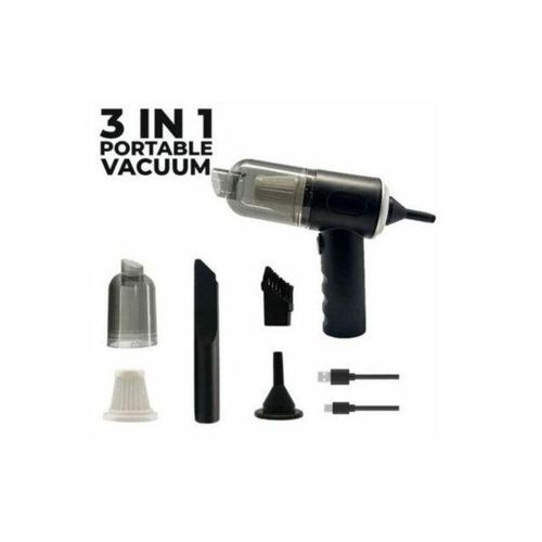 3in1 Portable Vacuum Cleaner for home and car
