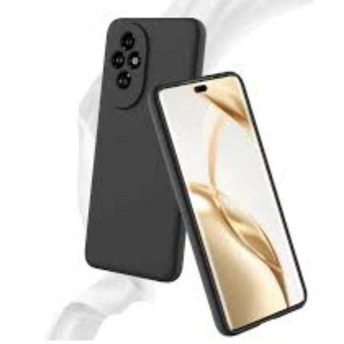Silicon back case for Huawei honor 200 pro - black