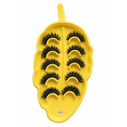 5 pairs 3D faux mink false eyelashes