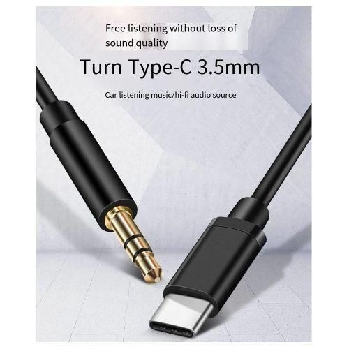 USB Type-C to 35 mm Audio Adapter Cable