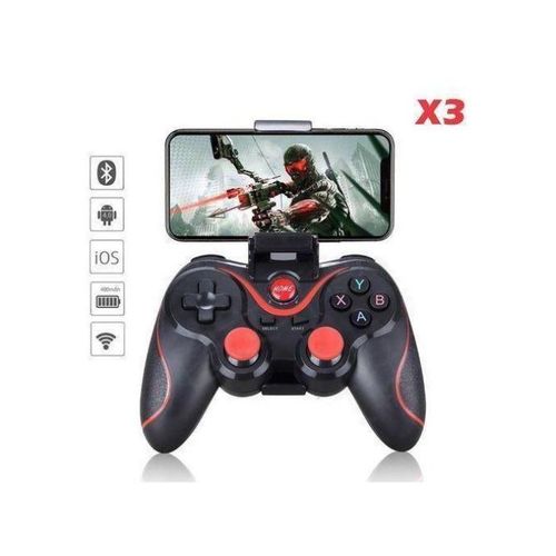 DUAL SHOCK Vibration Bluetooth Wireless Mobile Phone Gaming Triggers Controller Game Pad Android Ipads & Iphone / IOS / PC / PS3 Gamepad