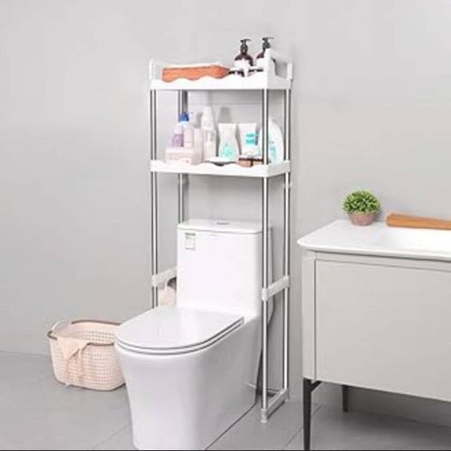 2-tier over-the-toilet storage rack