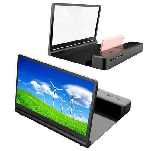 F12 12-Inch 6D HD 3D Mobile Phone Screen Amplifier Magnifier With Built-In Bluetooth Speaker & Eye Protection