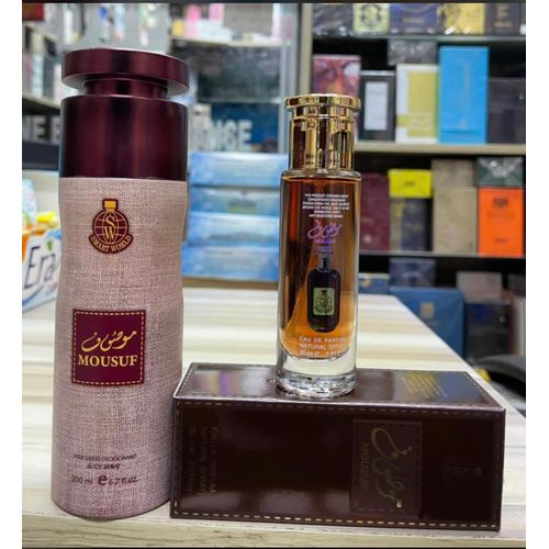 SMART WORLD MOUSUF EAU DE PARFUM 30ML&MOUSUF BODYSPRAY 200ML