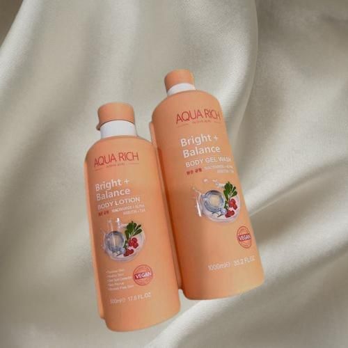 Rich Bright Balance Body Lotion and Body Gel