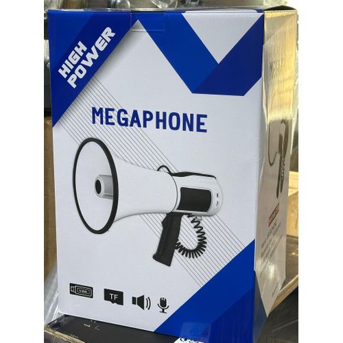 100watts digital screen memory card USB recording Bluetooth Megaphone