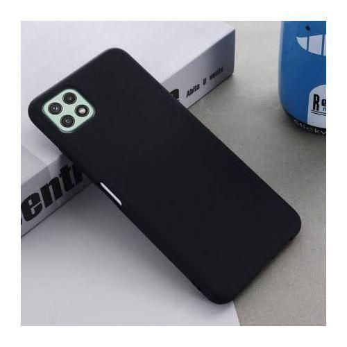 Samsung Galaxy A22 5G Sleek Touch Edge Protective Black Back Silicon Case