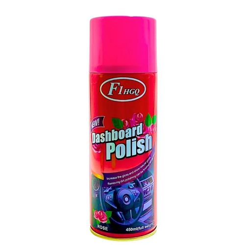 QUICK DASHBOARD,LEATHER, TYRES & INTERIOR CAR ROSE SMELL car interior console gloss spray coating upholstery leather seat spray cleaning console 450ml