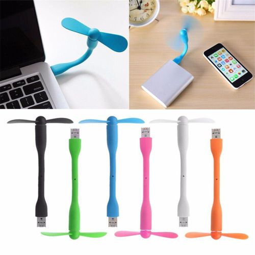 Portable Mini USB Fan For Power Banks, Laptops And Any Other USB Port