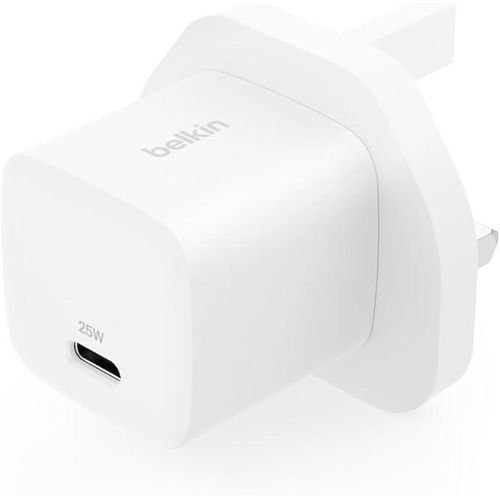 USB-C Plug 25W - USB-C Phone Charger PD 3.0 Fast - White