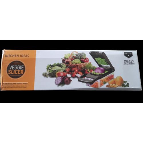MULTIFUNCTIONAL 14-in-1 Multifunctional Vegetable Chopper & Mandoline Slicer with Container