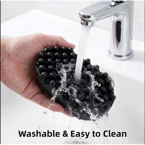 Washable Dread Hair Foam, Afro Twist & Dreadlock Sponge Brush, ( Twist It. Lock It. Own It. ) - Hair Styling Tool for Natural Curls, Carbon Fiber, Perfect for Barbers and DIY Hairstyling. ( RUB )
