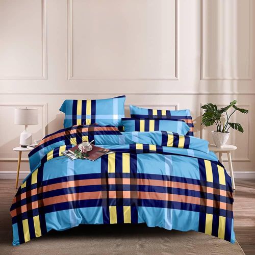 Kings Duvet/ Comforter 6 Piece Complete Set- Multicolour