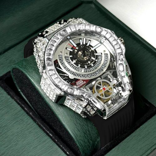 First Class High Quality Leather Mens Unisex Wrist Set of Watch