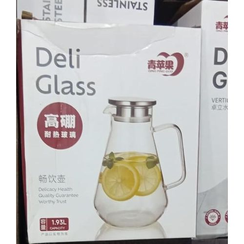 Deli Glass 1.93L Water Jug