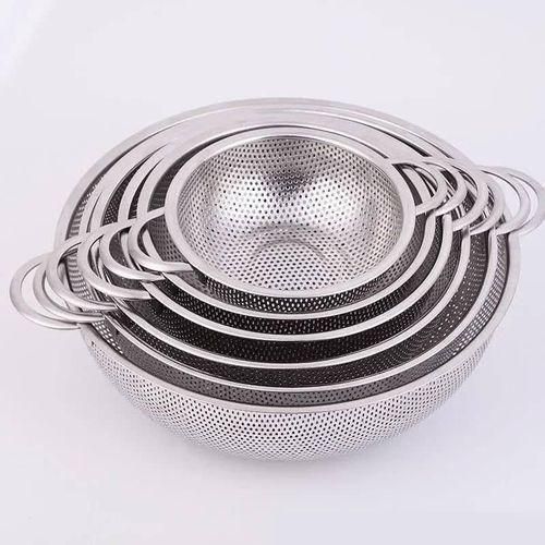 6pcs Set Stainless Steel Strainer/Iron Sieve
