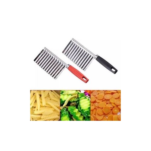 Wavy Knife Potatoes Vegetables Cutter