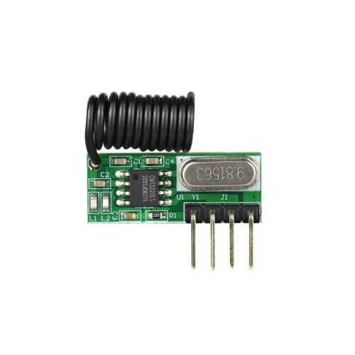 433MHz Superheterodyne RF Receiver Module 3.3V-5.5V RF Wireless Module with Antenna Remote Control Receiver for Ard
