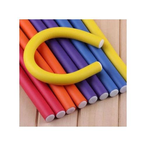 YINLI 10 Bendable Hair Curlers/Rollers Multi-Coloured