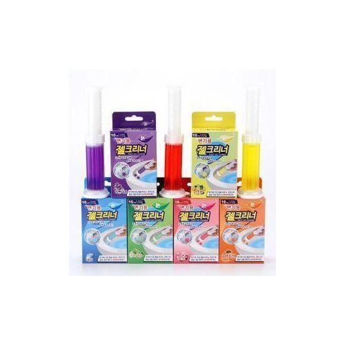 3-in-1 Toilet Fragrance Flowery Gel Cleaner Stamp - Deodorizer and Stain Remover