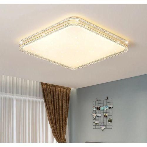 Square Led Ceiling Light with Remote Control - 24+24W - 40cm*40cm