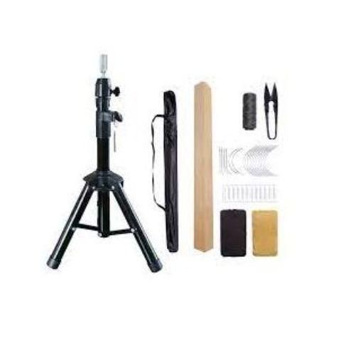 Dummy Wig Stand Mannequin Head Tripod Stand