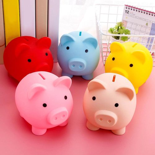 Pig Money Saving Box Piggy Bank Small Pig Shape Money Saving Toys for Collecting Cash Saving Box NO5280