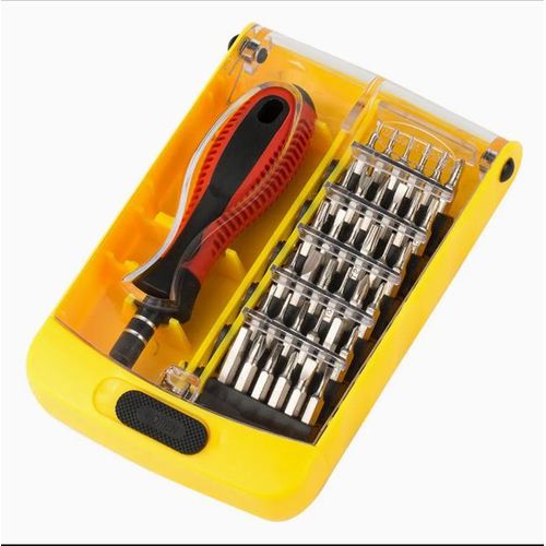 Mythco Repair Tool Kit 37 In 1 Precision Screwdriver Set, Screwdriver Set Chrome-Vanadium Steel, Precision Tool Kit, Magnetic Screwdriver Set for Electronics Repair, screwdriver set for mobile phone maintenance and disassembly multi-purpose tool set