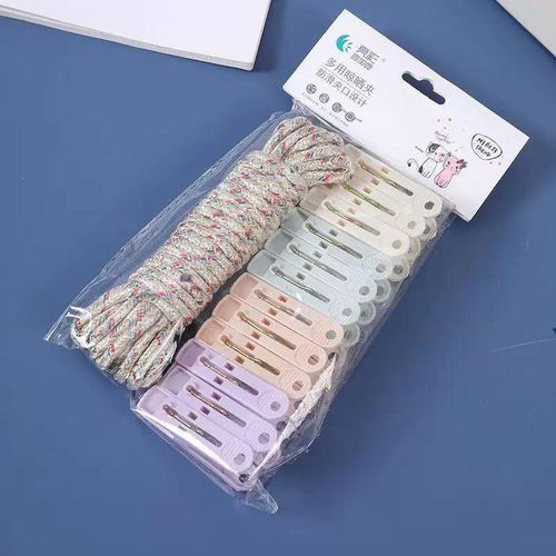 Cloth Drying Rope And Cloth Drying Pegs Or Clip