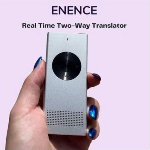Language Translator Device, Real-Time Voice Translation, Instant Pocket Al Translator Device, Support 60+ Languages.