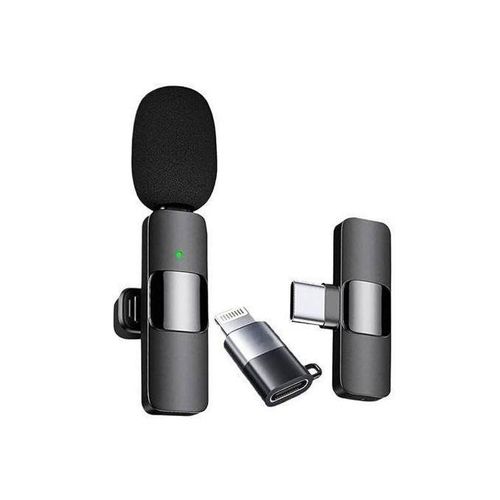 Mini Wireless Tie Microphone Lavalier Microphone For Iphone Android Mobile Phones