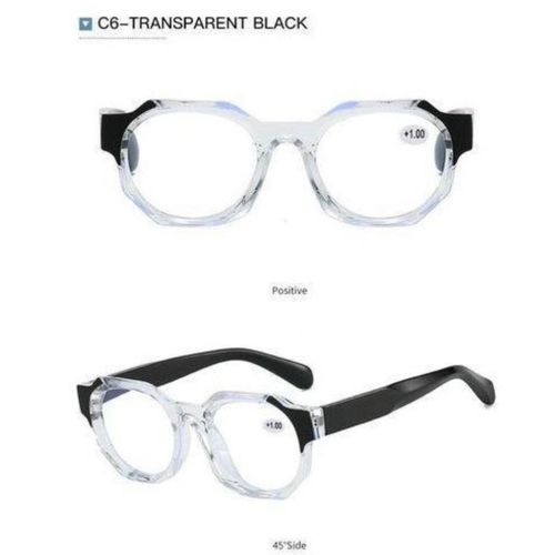 Eclipse Guard Horizon Anti-Blue Light Glasses - transparent black