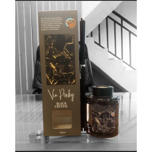 VIA PINKY BLACK CRYSTAL FRAGRANCE FOR HOTELS HOMES AND OFFICES AIRFRESHNER