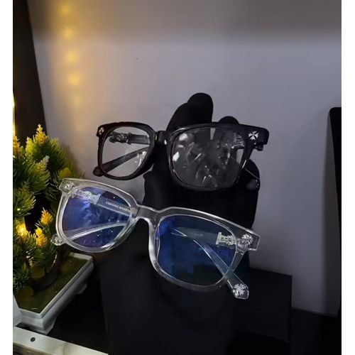 LUXURY Unisex Blue light glasses for screen protection and direct light protection laptop light protection – Luxury Shades, Durable Frame, Trendy Streetwear Eyewear