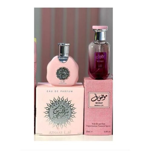 Sweet Kiss Azhaar Eau De Perfume Natural Spray 50ml And Mousuf Wardi 25ml