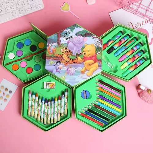 46pcs Crayon Coloring Set for children