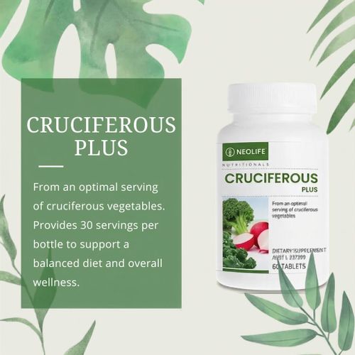 Cruciferous Plus Nutritional Supplement, 60 Tablets