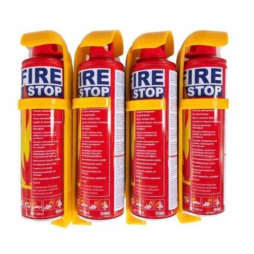 4 Pieces of 500ml Aerosol Foam Spray Fire Extinguisher Mini Car Fire Stop