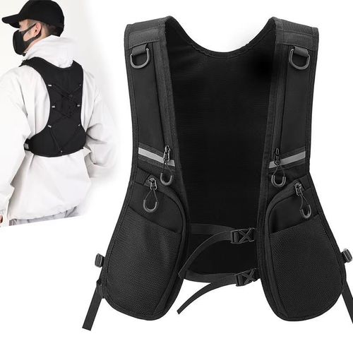 Tactical Running Vest Unisex -Black Colour