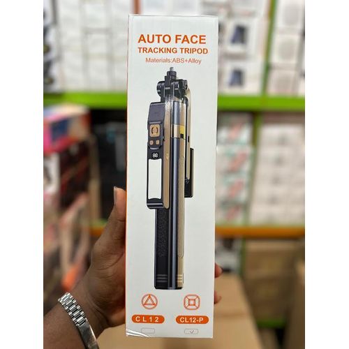 Auto Face Tracking Quadrapod Ai Gimbal & Monopod & Selfie Stick & Tripod With Remote