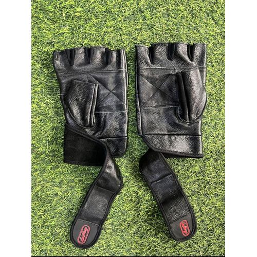 2pcs Thick Fitness & Gym Gloves - Polyester Fiber, Black Sports Gloves for Outdoor Activities and Gym Workouts, Outdoor Sports Gloves, Breathable Glove Design, Adjustable Fitness Gloves, Gym Accessories Suitable For Men and Women. 2pcs