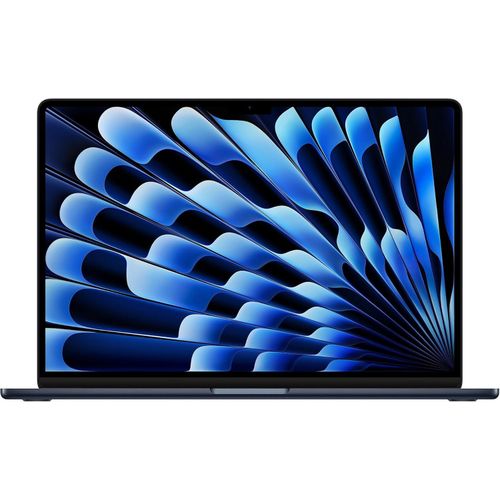 MacBook Air 15.3-inch Liquid Retina display, 8GB RAM, 256GB SSD storage - Touch ID -M2 Chip - Midnight - 2023