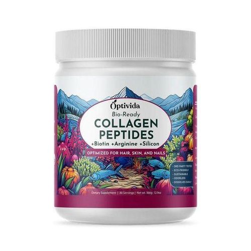 Bio-Active Collagen Peptides with BIOTIN,ARGININE,SILICON 366g