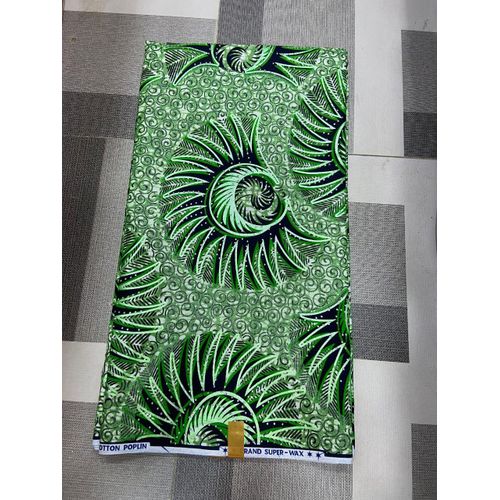 STONED EMBELLISHED SUPER WAX ANKARA FABRIC 6YARDS