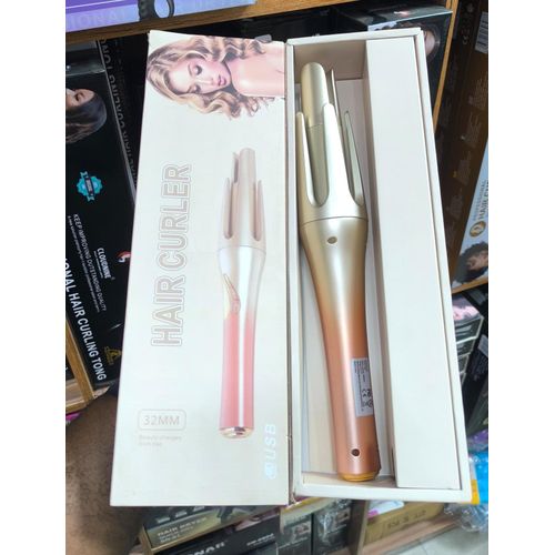 Automatic Rechargeable Cordless Luxury Hair Curler Type-C Charging