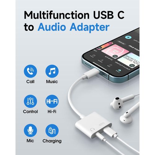 USB C to 3.5mm Adapter