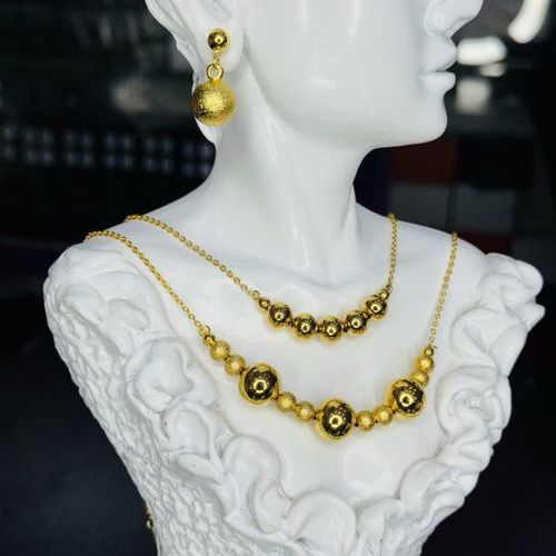 Gold Costume Jewelry Set
