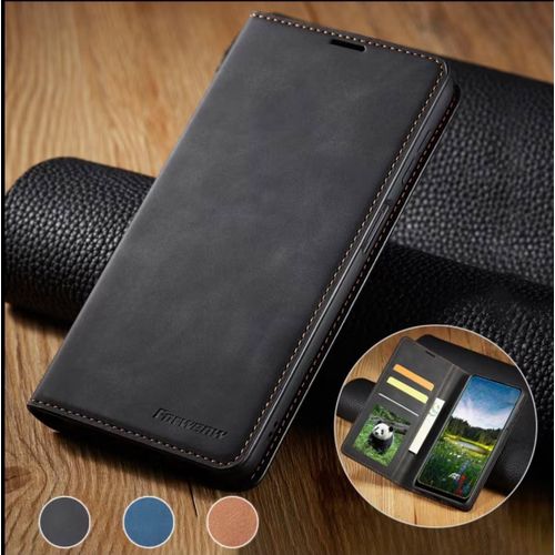 A26 Phone Case Open & Close ( RICH BOSS ) - Luxury Synthetic Faux Leather Card Holder Phone Case, with Stand, Lanyard, And Wallet Features.