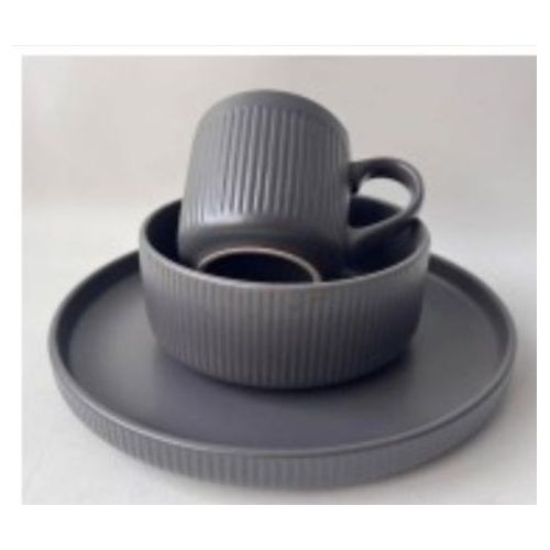 Dinner Set Modern Stoneware 12 -Piece Dinnerware Set. Good Quality